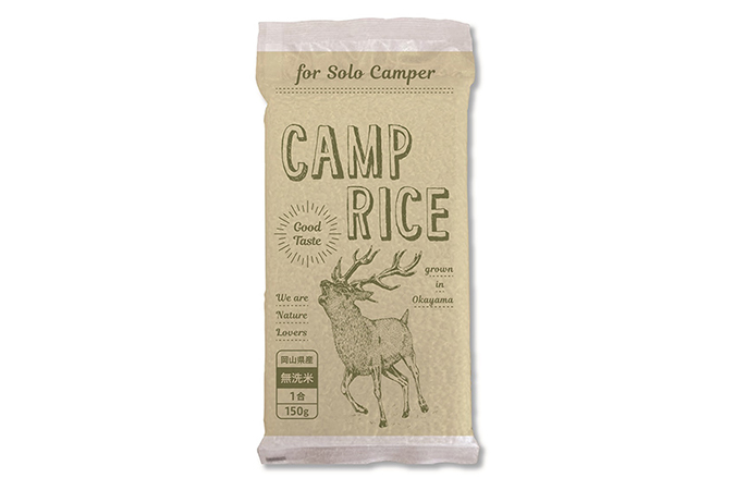 Camp Rice for Solo Camper（キャンプライス）商品パッケージ画像