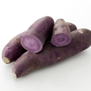 むらさきいも　 むらさき芋（パープルスイートロード）(1kg) - 自然栽培の農産物（農薬