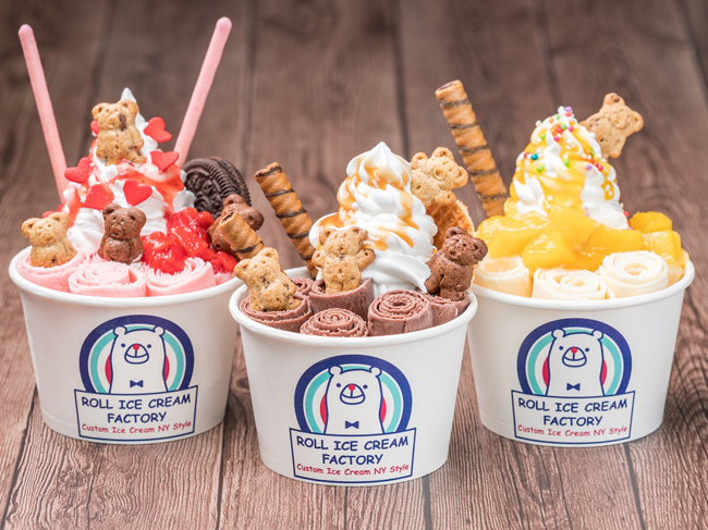「ロールアイスクリームファクトリー」が九州に初上陸！