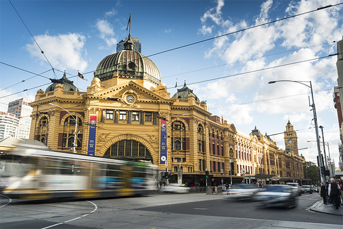 Flinders Street Station, Melbourne©PINP